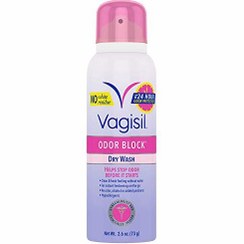 تصویر اسپری شوینده خشک بهداشتی بانوان Vagisil Odor Block Dry Wash 
