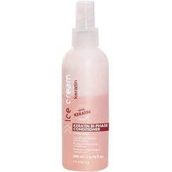 تصویر اسپری دوفاز حاوی کراتین اینبریا 200 میل Inebrya keratin-biphase conditioner 200 ml