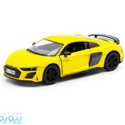 تصویر ماکت ماشین فلزی آیودی آر هشت kinsmart Audi R8 