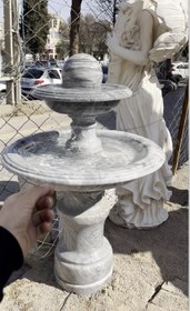 تصویر آبنما سنگی توپ گردان کد 704 