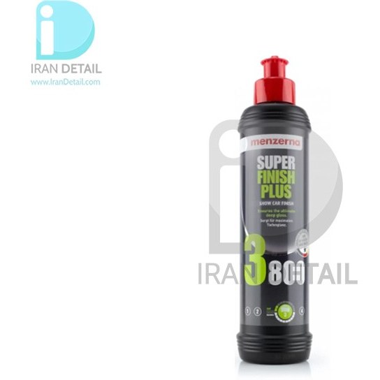 خرید و قیمت پولیش بسیار نرم 250 میلی لیتری 3800 منزرنا مدل Menzerna Super  Finish Plus 3800-250ml