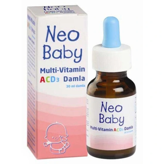 خرید و قیمت قطره مولتی ویتامین ACD3نئو بی بی ۳۰میل | ترب