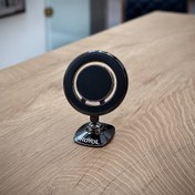 تصویر هولدر مگنتی رومیزی و خودرو Royal مدل دایره‌ای فلزی 