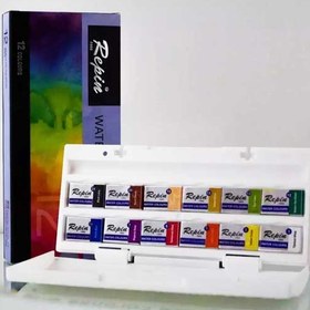 تصویر آبرنگ رپین بسته 12 رنگ 