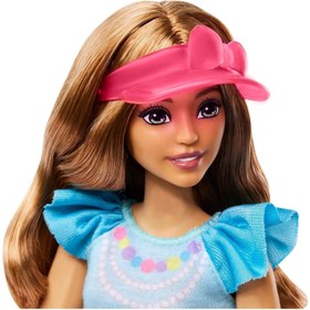 تصویر عروسک باربی مالتینو با موهای بلوند - ۱۳.۵ اینچ برند barbie My First Barbie Malibu Blonde Hair Doll 13.5 Inch