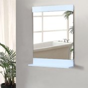 تصویر آینه سرویس بهداشتی آزالیا مدل H4560 شلف دار - مشکی 