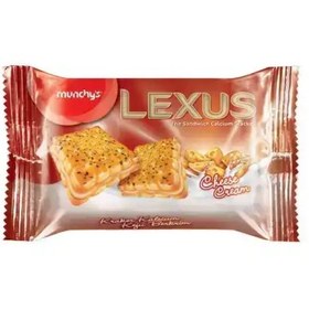 تصویر بیسکویت کرم دار لکسوس Lexus (طعم پنیری) Lexus biscuit (cheese cream)