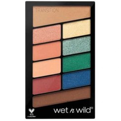 تصویر پالت سایه ده رنگ کالر آیکون وت اند وایلد wet n wild wet n wild Color Icon 10 pan palette