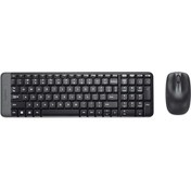 تصویر کیبورد و ماوس بی سیم لاجیتک Logitech MK220 Wireless Combo 