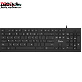 تصویر کیبورد باسیم هترون مدل HK250 Hatron HK250 Wired Keyboard