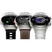 تصویر ساعت هوشمند هاینو تکو مدل RW32 دایره ای با بند سیلیکونی و ضد آب IP68 