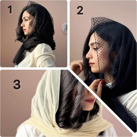 تصویر شال مجلسی - شال ۳ Beautiful shawl