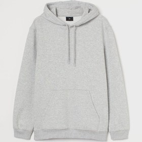 تصویر هودی با طراحی راحت و آزاد برند H&M Relaxed Fit Hoodie