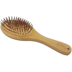 تصویر برس مو چوبی طبی بیوتی مدل 57006 ا Beauty Wooden hair Brush-57006 Beauty Wooden hair Brush-57006