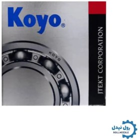 تصویر بلبرینگ 6202 واشر لاستیکی دور بالا سبد فیبر برند KOYO 