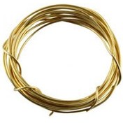 تصویر سیم مفتول برنجی سایز ۱.۵ میلیمتر ۱ متری 