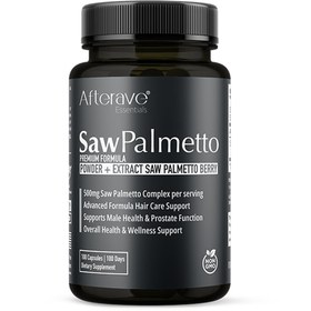 تصویر مکمل تقویت مو سائوپالمتو افتر ایو اورجینال ا Afterave Essential Saw Palmetto Supplement Afterave Essential Saw Palmetto Supplement