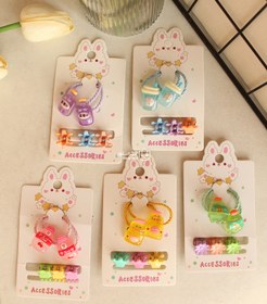 تصویر پک کش مو و گیره اسموتی 