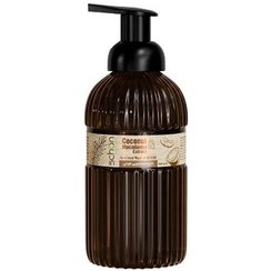 تصویر مایع دستشویی فومی با عصاره نارگیل شون|foam hand wash schon with coconut 