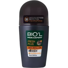 تصویر دئودورانت ضد تعریق آقایان فرش پلاس Fresh Plus Men Deo Rollon Biol 