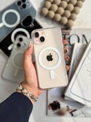 تصویر قاب شفاف مگ سیف دار - IPhone 15 Transparent Case With MagSafe