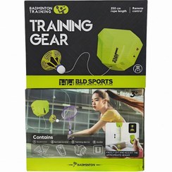 تصویر راکت بدمینتون حرفه‌ای هوشمند BLD Sports با ۲ عدد راکت و کاور 