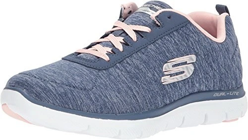 Skechers flex appeal outlet 2.0 newsmaker lace-up sneakers