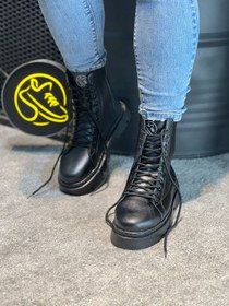 تصویر بوت برشکا Bershka مردانه و پسرانه رنگ مشکی - 4 Bot Bereshka