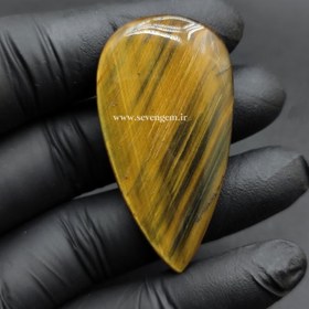 تصویر نگین سنگ چشم ببر (کدA714) 