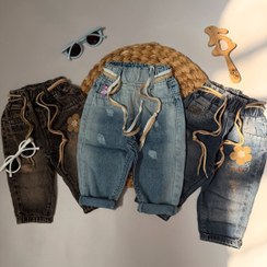 تصویر شلوار مام دخترانه نسکافه‌ای سایز ۶ ماه تا ۴ سال 