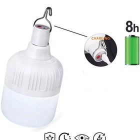 تصویر چراغ اضطراری مدل شارژی کد led-bulb-100W 