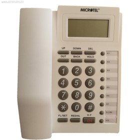 تصویر تلفن با سیم میکروتل مدل MCT-1546CID Microtel MCT-1546CID Corded Telephone