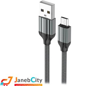 تصویر کابل تبدیل USB به microUSB الدینیو مدل LS442 طول 2 متر ا LDNIO LS442 USB To microUSB Cable 2m LDNIO LS442 USB To microUSB Cable 2m