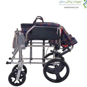 تصویر ویلچر ارتوپدی جی تی اس (JTS) مدل12-863 aluminum wheelchair 863laj 12