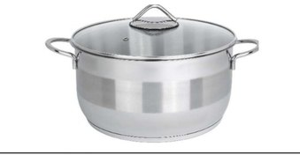 تصویر قابلمه ام جی اس سایز ۲۴ استیل 