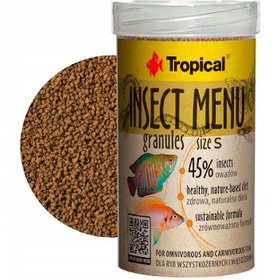 تصویر غذا ماهی حشرات تروپیکال Insect Menu S Tropical 