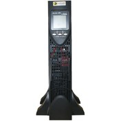 تصویر یو پی اس رک مونت تاور کانورتیبل هژیر صنعت مدل Genesis Plus RMI توان 1KVA آنلاین به همراه باتری داخلی Hajir Sanat Rackmount Tower Convertable Genesis Plus RMI Online UPS 1KVA With Internal Battery