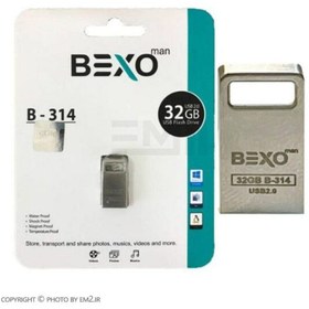 تصویر فلش مموری بکسو مدل B-314 ظرفیت 32 گیگابایت Bexo B-314 Flash Memory 32GB