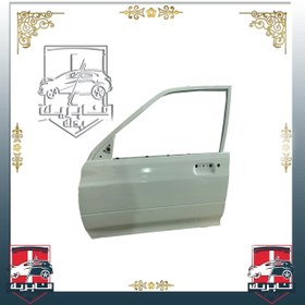 تصویر درب جلو پراید رنگ شده 