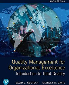 تصویر کتاب Quality Management for Organizational Excellence: Introduction to Total Quality, 9th Edition - Original PDF دانلود pdf کتاب Quality Management for Organizational Excellence: Introduction to Total Quality, 9th Edition - Original PDF