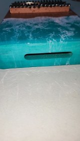 تصویر کالیمبا بلوط ۱۷ تیغه طرح رزینی 