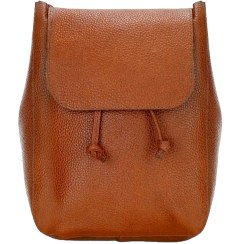 تصویر کوله پشتی زنانه چرم طبیعی مدل رادا کد 1369 RADA leather women's BAGPACK | Honey Color model - 1369