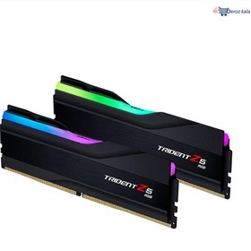 تصویر رم دسکتاپ DDR5 دوکاناله 5600 مگاهرتز جی اسکیل مدل CL40 TRIDENT Z5 RGB z ظرفیت 32 گیگابایت G.SKILL Desktop RAM DDR5 dual channel 5600 MHz Capacity 32 GB