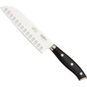 تصویر چاقو آشپزخانه مشکی جی فی نی Giffini مدل سانتوکو کد 5-2220 