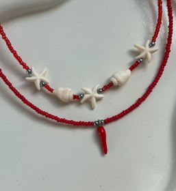 تصویر گردنبند صدف 