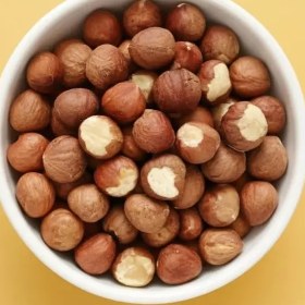 تصویر مغز فندق خام 