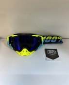 تصویر عینک کراسی حرفه‌ای برند 100% – زرد آبی 