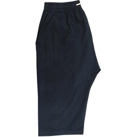 تصویر شلوارک مردانه نخی مدل یک و یک 