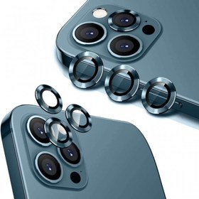 تصویر گلس لنز دوربین رینگی اپل مناسب برای iphone 12 pro 