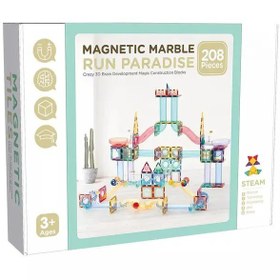 تصویر مگنت ماربل 208 قطعه 